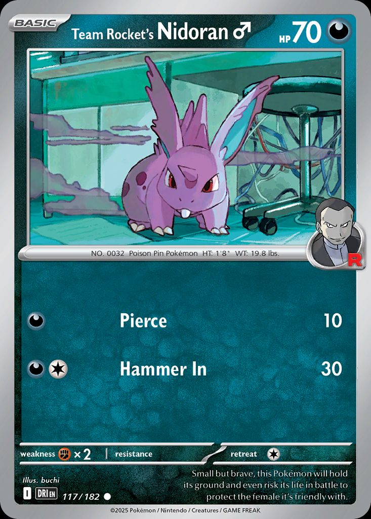 PSA 10 Nidoran♂ Japanese Vending Series 3 graded Pokémon card
